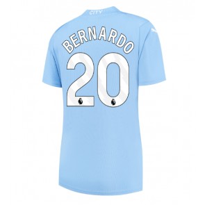Lacne Ženy Futbalové dres Manchester City Bernardo Silva #20 2023-24 Krátky Rukáv - Domáci